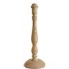 greca Lampada da tavolo. In legno di pino massiccio. Tornitura. In grezzo, per dipingere. Dimensioni: altezza 38 cm. Diametro base: 14 cm