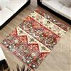 GBiancheria Tappeto Kilim Aydin Antimacchia Disegno Etrico Multicolore (80x150cm, 2256)