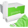 kör4u Grünbeck 103075 - Candele filtranti di ricambio GENO 80µm misura 1 senza campana, Filtri Acqua, confezione da 2 pezzi con panno in microfibra Kor4u verde