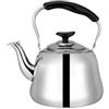 Generic Bollitore da tè alla moda da 3 l, 4 l, 5 l, 6 l, 7 l, in acciaio inox, per casa e cucina, bollitore a fischio, adatto a tutti i tipi di piano cottura/stufa, essenziale per la cucina per preparare