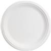 bio3 125/500/1000 Piatti monouso 22cm Biodegradabili e Compostabili in polpa di cellulosa usa e getta bagassa Plastic free | After Plastic (1000)