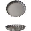 Generic Teglia per Focaccia Barese 36Ø cm in Ferro, Nero/Grigio