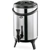 ich-zapfe.de Contenitore termico per alimenti, Thermos per alimenti caldi, Dispenser termico con rubinetto - 10L