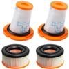 Drhomeam Set di filtri di ricambio per aspirapolvere ZR009014 ZR009015 For-Rowenta per X-Force per modelli Flex 12.60/13.60/14.80/16.60 (2 set)