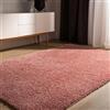benuta Basic Tappeto salotto a pelo alto Sohari - Rosa 120x170 cm - Minimalista - Morbido lavabile - Camera letto, corridoio, sala pranzo, soggiorno - Pavimento riscaldato