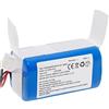 EJBELVLLV Batteria Di Ricambio, Compatibile Con Lefant, M210 M210B M210P M213 M213S Robot Aspirapolvere 12,8 V(1800mAH)