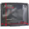 Marel Shop® - Vassoio Leccarda Teglia 36,5 cm x 44 cm per Forno compatibile con Smeg per Modelli: - AP361MFEB - APL360XC1 - B72MFX5 - C113GMX - CC62MFX5 - CS122-6