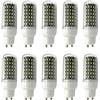 Aoxdi GU10 Lampadina LED 9W, Bianco Freddo, LED Luce Lampadine SES GU10, 96 SMD 4014 LED 9W Mais Lampada, AC220-240V, Pacco da 10