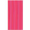Panorama Agatha Ruiz de la Prada Tappeto Vinile Cucina Sala - Varie Dimensioni - (Stampato Básico Linee Rosa e Rosse 200x200cm)