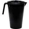 OMADA Caraffa in Plastica Resistente da 2,1L con Coperchio e Versatore