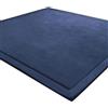 LEHOUR Tappeto di Velluto Corallo Ispessimento per bambino Coperta strisciante Tappeto Morbido Tatami Tappetino Antiscivolo (Blu Scuro, 150 * 180CM)