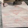 Mazovia Tappeto Salotto Moderno Pelo Corto - Tappeti Moderni Soggiorno - Tappeti Camera da Letto - Tappeti Salotto Grandi Dimesnioni - Motivo Astratto Vintage - Grigio Salmone 140x200 cm
