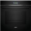 Siemens HB734G1B1, iQ700 - Forno intelligente da incasso, 60 x 60 cm, Made in Germany, nero, ecoClean & humidClean, autopulente, Air Fry, programmi automatici, touch screen colorato, efficienza