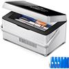 Generic Mini frigorifero insulina refrigerato Box s Medicine Frigorifero Portatile Auto Refrigerazione Case Temperatura Costante Grande Schermo di Visualizzazione per Auto Esterna Viaggi 4batterie