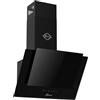 GURARI Cappa aspirante CH 6065E, cappa da parete, 60 cm, vetro nero, 1000 m³/h