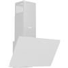 Wiggo WE-A641G(W)- Schuine Afzuigkap - 60cm - Wit Glas - A Clas