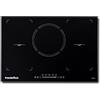 PremierTech PT805IFB Piano Cottura a Induzione 5 Zone Vetro Nero 80cm da Incasso Touch Control Timer Blocco Sicurezza Funzione Boost Flex Zone Regolazione 9 Livelli Compatibile Pentole ad Induzione