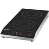 GastroHero Piano cottura a doppio induzione ECO - verticale - 1,8 kW & 1,7 kW