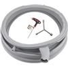 TYJNVXNX Guarnizione di ricambio for porta del cestello della lavatrice a carica frontale compatibile con Siemens Bosch for i modelli della serie IQ300 IQ500.(24)