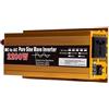 SHEHUALI Inverter, Inverter 12v/24v 220 onda sinusoidale pura 1600W-3000W convertitore multifunzione inverter for auto(24V 50HZ 2200W)