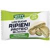 WHY NATURE RIPIENI PROTEICI - Biscotti Proteici Ripieni Di Crema Proteica - Biscotti Monoporzione Senza Glutine - Gusto Pistacchio e Cioccolato Bianco - 17 gr