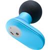 SHERCHPRY Massaggiatore Muscolare Portatile Batteria 500mah, Materiale Plastico e Metallo Piccolo Regolazione a 3 Livelli per Rilassamento Dopo Yoga e Viaggio