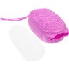 WOONEKY Spazzola Lava Schiena in Silicone Con Dispenser Automatico Per Sapone Spazzolone Bagno Portatile Per Uomo e Donna Pulizia Profonda e Rimozione Cellule Morte Per Casa e Hotel Senza
