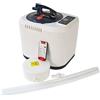 FashionCha Generatore di Vapore per Sauna Pentola Da 4L Apparecchio Elettrico Macchina per Spa con Vapore Regolabile E Telecomando Adatto per Relax Quotidiano E, Bianco