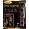 andowl Tagliacapelli Uomo Professionale Macchinetta per Capelli Rasoio da Barba Elettrico PrecisioneRegolabarba Kit Trimmer 0mm,Regola Barba e Capelli,Impermeabile 3 Pettini Ricaricabile