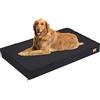 BingoPaw Materasso Ortopedico per cani interno Taglia Grande XL: Cuccia Cane interno Cuscino Materasso Letto per cani Sfoderabile Lavabile Morbida 2 in 1 Estivo Inverno 105x70x10 cm