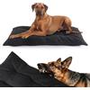 MABOZOO Cuccia per cani indistruttibile - Tappetino per gabbia a prova di masticazione, durevole per masticatori aggressivi, tappetino lavabile per cani, XL, 71 x 104 cm, nero