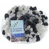 OISE ART STORE Trade Shop - 3 Pz Pietre Decorative Acquario Bianche Nere Decorazione Sassi Piante Vasi 300gr