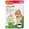 Beaphar Collare repellente naturale per gatti - 3 mesi di protezione naturale contro zecche, pulci e zanzare, per tutti i tipi di gatti, 35 cm