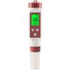 AYJYZHIAG Penna for la qualità dell'Acqua Compatibile con Bluetooth BLE-C600 7 in 1 PH EC TDS ORP Sale SG TEM/P Misuratore App Tester di Controllo Intelligente