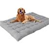 Waigg Kii Cuccia per Cani Extra Large XL/XXL, Materasso Calmante per Trasportino Anti-Ansia, Materasso Lavabile per Cani di Taglia Grande per Cani di Taglia Media e Grande (110 * 60CM, Grigio)