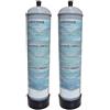 Generico Bombole CO2 monouso 600gr. per acquari con attacco M10x1 anidride carbonica 2 pezzi