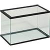 Flamingo 40300308 - Acquario in Vetro, 60 x 30 x 35 cm, Colore: Nero