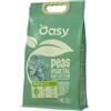 Generico Lettiera per gatti vegetale Oasy, lettiera in tofu Vegetale ai Piselli,profumazione al tè verde per gatti di tutte le etá, smaltimento facile, controllo degli odori, agglomerante | 1 confezione da 6l