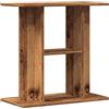 vidaXL Supporto per Acquario in Legno Antico 60x30x60 cm in Legno ingegnerizzato