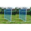 Generisch 2 x HOOPERS Agility Recinzione blu/VDH-KONFORM/Gate/Cancella/Recinzione di separazione, in plastica, NADAC Hoopers