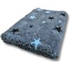 Topmast Fat Bedding Letto - Starry Night Blu - 150 x 100 cm Tappeto Cane Animale Cucciolo Cucciolo Allevatore di cani UK Made lavabile