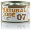 Generico Natural Code Scatoletta Umido Gatto 85gr (N.07 POLLO MANZO)