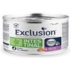 Generico EXCLUSION Puppy All Breeds Intestinal Cane gusto Maiale e Riso | alimento umido completo per cani cuccioli di tutte le razze con disturbi intestinali, monoproteico, dietetico, 6 lattine da 200gr.
