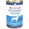 Generico Umido Unipro Cane Unicamente Tonno, alimento completo monoproteico per cani adulti di tutte le taglie e razze | 6 scatolette da 400 grammi l'una, 6x400gr.