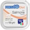 Generico Forza 10 Umido Cane MONO gusto SALMONE, alimento completo monoproteico per cani adulti di tutte le taglie e razze, alta digeribilità | 12 scatolette da 100 grammi l'una.