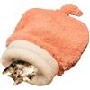 Arroopu Sacco a pelo per gatti in peluche, semi-chiuso, caldo, design a coda posizionabile verticalmente, lavabile, per gattini, topi, soggiorno, camera da, balcone, interni ed esterni, autunno