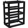 3DReeF Supporto bio per Maxspect & Mantis, capacità 4 blocchi, PETG, montaggio verticale/orizzontale (nero)