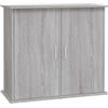 vidaXL Supporto Acquario 81x36x73cm in Legno Multistrato Grigio Sonoma, Mobile per Acquario, Supporto per Acquario in Legno, mobiletto per Acquario