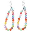 SHINEOFI 2 Pezzi Collari Per Cani Con Palline Regolabili Colorati Candy Accessori Gioiello Per Cani E Gatti Resistente Al Colore Comodo E Sicuro Per Feste Passeggiate E Foto