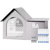 Generico Cuccia Refrigerante Per Cani | Casetta Refrigerante Per Gatti, House Animali Domestici Pieghevoli Estivi Con 10 Pacchetti Ghiaccio | Waterproof Cuccia Estiva Animali Domestici